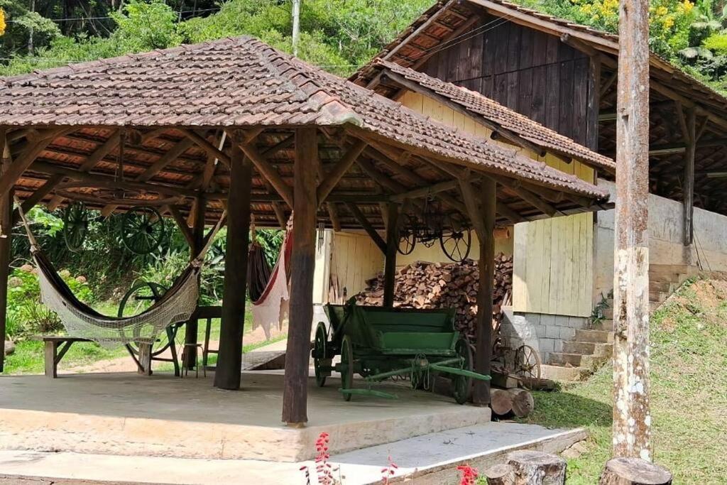 Sitio Som Das Aguas Benedito Novo エクステリア 写真