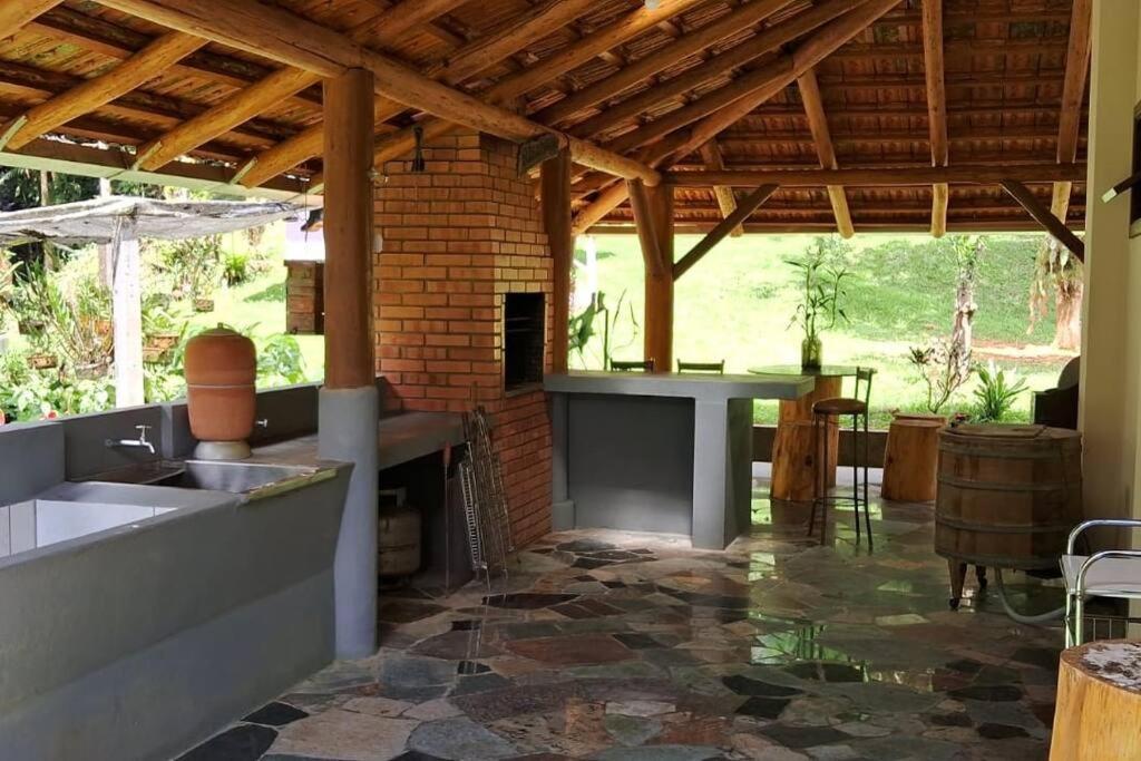 Sitio Som Das Aguas Benedito Novo エクステリア 写真