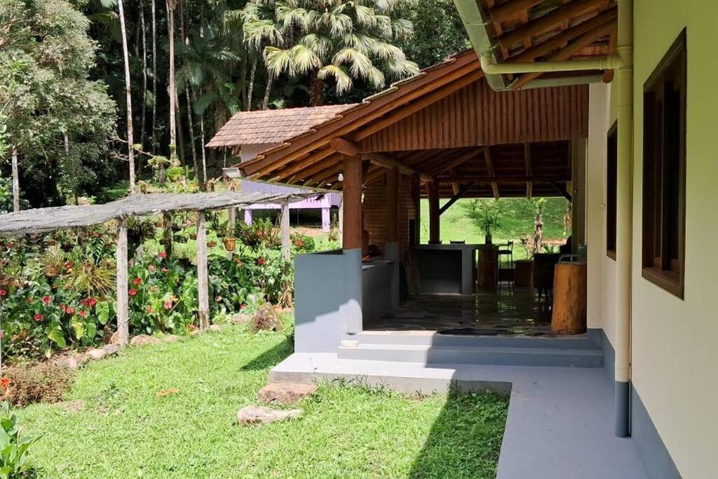 Sitio Som Das Aguas Benedito Novo エクステリア 写真