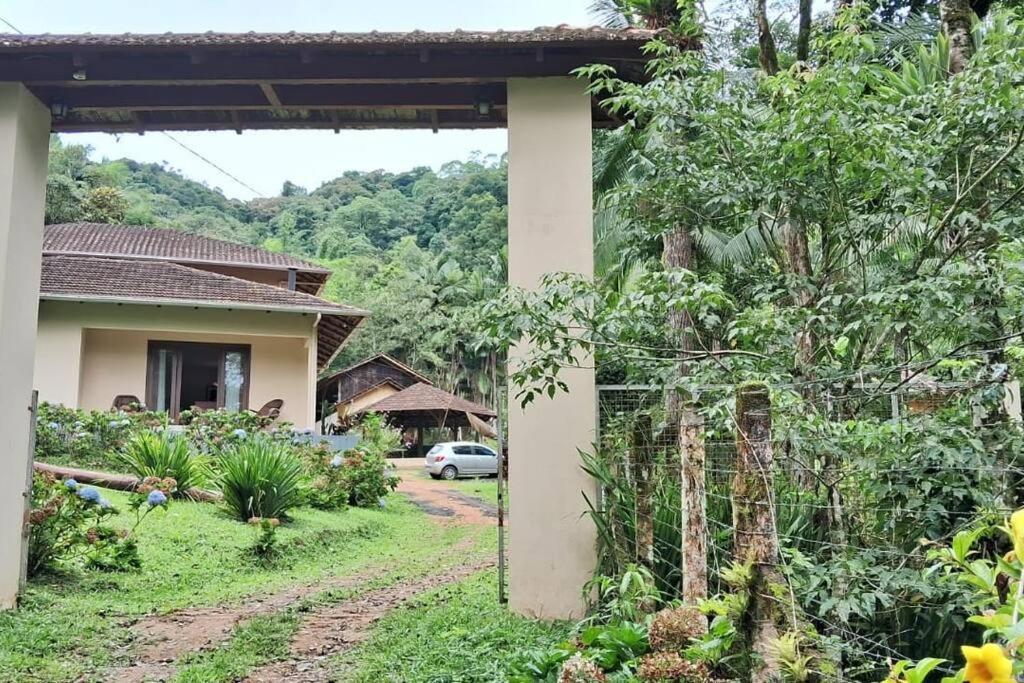 Sitio Som Das Aguas Benedito Novo エクステリア 写真